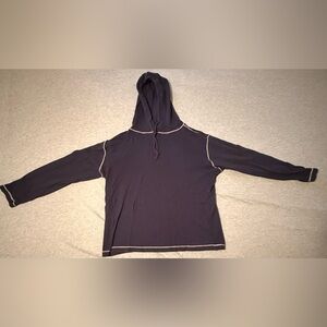 Men's Blue Hoodie Sweater